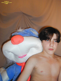 Vincent teen italiano 18 anni in azione — Twink — foto 1/53
