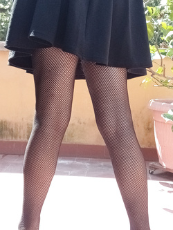 Adoratrice di calze e minigonna — Femboy — foto 9/10
