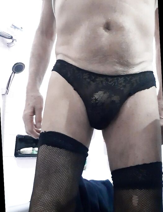 New collection of photos with tidy stockings and black giane